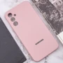 Чехол для телефонов Lakshmi Premium Silicone Case with Logo Full Camera Pink Sand for Samsung S926 Galaxy S24 Plus: Пленка в комплекте нет