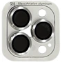 Захисне скло для iPhone Epik Metal Classic Silver for Camera iPhone 15 Pro / 15 Pro Max