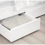 Каркас кровати с 2 контейнерами ІКЕА SONGESAND 160х200 см (592.412.53) фото 6