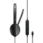 Наушники Sennheiser ADAPT 160T II USB-C: Чувствительность (дБ) 115