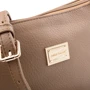 Женская сумка через плечо Amelie Galanti бежевая (A976116-beige): Фактура Матовая, Зернистая