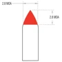 Прицел Trijicon AccuPoint 1-6x24 BAC Red Triangle Tritium / Fiber Optics (TR25-C-200090) фото 12