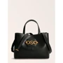 Женская сумка тоут Guess Hensely Girlfriend Satchel черная (HWVB8113070-BLA)