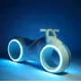 Беговел Tilly GS-0020 White/Blue Bluetooth LED-подсветка (GS-0020 White/Blue): Диаметр колес, дюймов 10.5"