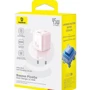 Зарядное устройство Baseus USB-C Wall Charger GaN 1C 45W Pink (P10176800413-00) фото 8