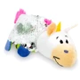 Мягкая игрушка с пайетками 2 в 1 - ZooPrяtki - единорог-дракон (12 cм)