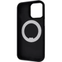 Чехол для iPhone Proove Reinforce Case with Magnetic Ring Black for iPhone 16 Pro Max: Цвет черный