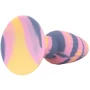 Анальная пробка Coloгful Joy Tricolour Butt Plug