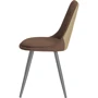 Комплект стільців GT K-8764 Fabric Brown 4 шт: Матеріал каркаса Текстиль, штучна шкіра, метал