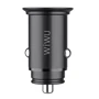 Зарядное устройство WIWU Car Charger 2xUSB-C PC400 40W Black: Кабель в комплекте отсутствует
