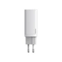 Зарядное устройство Baseus USB-C Wall Charger GaN2 Lite 65W White (CCGAN2L-E02): Кабель в комплекте отсутствует