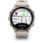 Смарт-годинник Garmin Forerunner 970 Soft Gold Titanium with French Grey Case and French Grey/Translucent Indigo Band (010-02969-12): Дисплей 1.4" AMOLED (454 x 454)