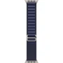Apple 49mm Navy Alpine Loop - Media - Natural Titanium Finish (MXMY3ZM/A)