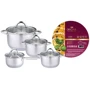 Кастрюля OSCAR Chef с крышкой 18 см 2.6 л (OSR-2000-18/n): Форма Круглая