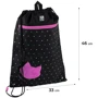 Сумка для взуття Kite 601M Catsline-13 (K24-601M-13): Особливості Петля для удобного подвешивания, Мягкая утяжка по периметру, Карман на молнии