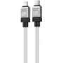Кабель Baseus Cable USB-C to Lightning CoolPlay Series Fast Charging 2m White (CAKW000102) фото 3