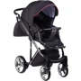 Коляска 2 в 1 Adamex Chantal Polar (Graphite) C3 черный с красным (622724): Возможность установки люльки есть