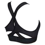 Спортивный топ Аrena W Bra Top Cross Back 003620-500 42 черный: Страна производитель Китай