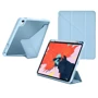 Аксессуар для iPad WIWU Defender Protective Case with Pencil holder Blue for iPad 10.9 (2022 / 2024) / iPad 11 2025: Особенности трансформируется в подставку, Надежная защита от царапин и загрязнений, отделение для стилуса, защита спереди, сзади и в углах, режим автопробуждения/сна