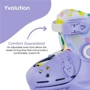 Роликовые коньки Yvolution Twista, размер 30-33, фиолетовый (YC03E4)