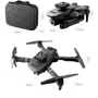 Квадрокоптер E88 Pro з FPV 4K та HD камерами (2 кольори) фото 11
