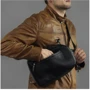 Чоловіча сумка-слінг The Wings чорна (TW-Chest-bag-black-ksr): Тип ручки Плечовий ремінь, Без ручки