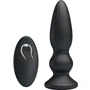 Анальный стимулятор с вибрацией и пультом ДУ - MR PLAY Super Power, BI-040086W-MR
