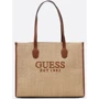 Женская сумка тоут GUESS SILVANA GIRLFRIEND TOTE бежевая (HWWS8665240-NTC)