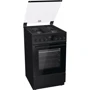 Плита комбинированная Gorenje K5341BF: Тип варочной поверхности газовая