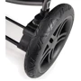 Прогулочная коляска для двойни Hauck Rapid 3R Duo с адаптерами (silver/charcoal): Ширина шасси 77