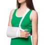 Бандаж поддерживающий для руки MedTextile с дополнительной фиксацией размер XL белый (4820137292965): Тип Косыночный