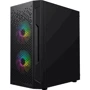 Корпус Logic concept ARAMIS Black (AM-ARAMIS-10-0000000-0002): Материал передней панели пластик и металл
