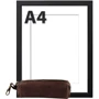 Жіноча ключниця DNK Leather коричнева (DNK-Keys-S-bochkaH-col.F) фото 6