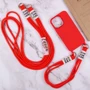 Чехол для iPhone TPU Case two straps California Red for iPhone 11 Pro Max фото 5