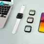 Чехол для Apple Watch COTEetCI PU TPU Case Black/Yellow (7051-BY) for Apple Watch 40mm: Тип аксессуара защитный чехол