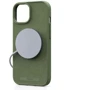 Чехол для iPhone Njord Suede MagSafe Case Olive (NA52SU06) for iPhone 15 Plus: Цвет зеленый