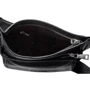 Мужская поясная сумка Vito Torelli черная (VT-6469-black): Материал Натуральная кожа