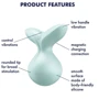 Вибратор Satisfyer Viva la Vulva 3 Mint