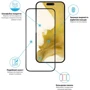 Защитное стекло для iPhone Global Tempered Glass Full Glue Black for iPhone 15 Plus: Цвет черный