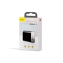 Зарядное устройство Baseus Wall Charger USB-C and USB PPS Quick Charge Display 45W Black (CCFSEU907-01): Кабель в комплекте отсутствует
