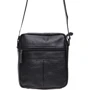 Мужская сумка планшет Borsa Leather черная (K11030-black): Пол Мужской