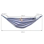 Гамак Springos 200 x 150 см HM038 подвесной XXL: Производитель Springos