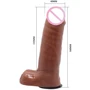 Страпон LYBAILE Ultra Passionate Harness Vibrating 6,2"