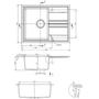 Perfelli SILVE PGS 134-64 LIGHT BEIGE: Форма Прямоугольная