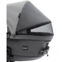 Коляска універсальна для двійні 2 в 1 Bair Kiwi DUO ECO BKD-21/15 сірий/графіт (681043) фото 7