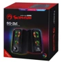 Акустична система Marvo SG-265 Multi-LED USB Black фото 6
