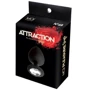 Анальная пробка с кристаллом MAI Attraction Toys №48 Black М