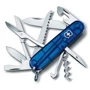 Мультитул Victorinox Huntsman 91мм/15 предметов/синий прозрачный(1.3713.T2)