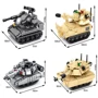 Конструктор LimoToy танк, фигурки, 4 вида, от 273 дет. (KB 185) фото 5