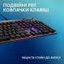 Клавиатура Logitech G915 X Wired Black (920-012942): Тип клавиш механический